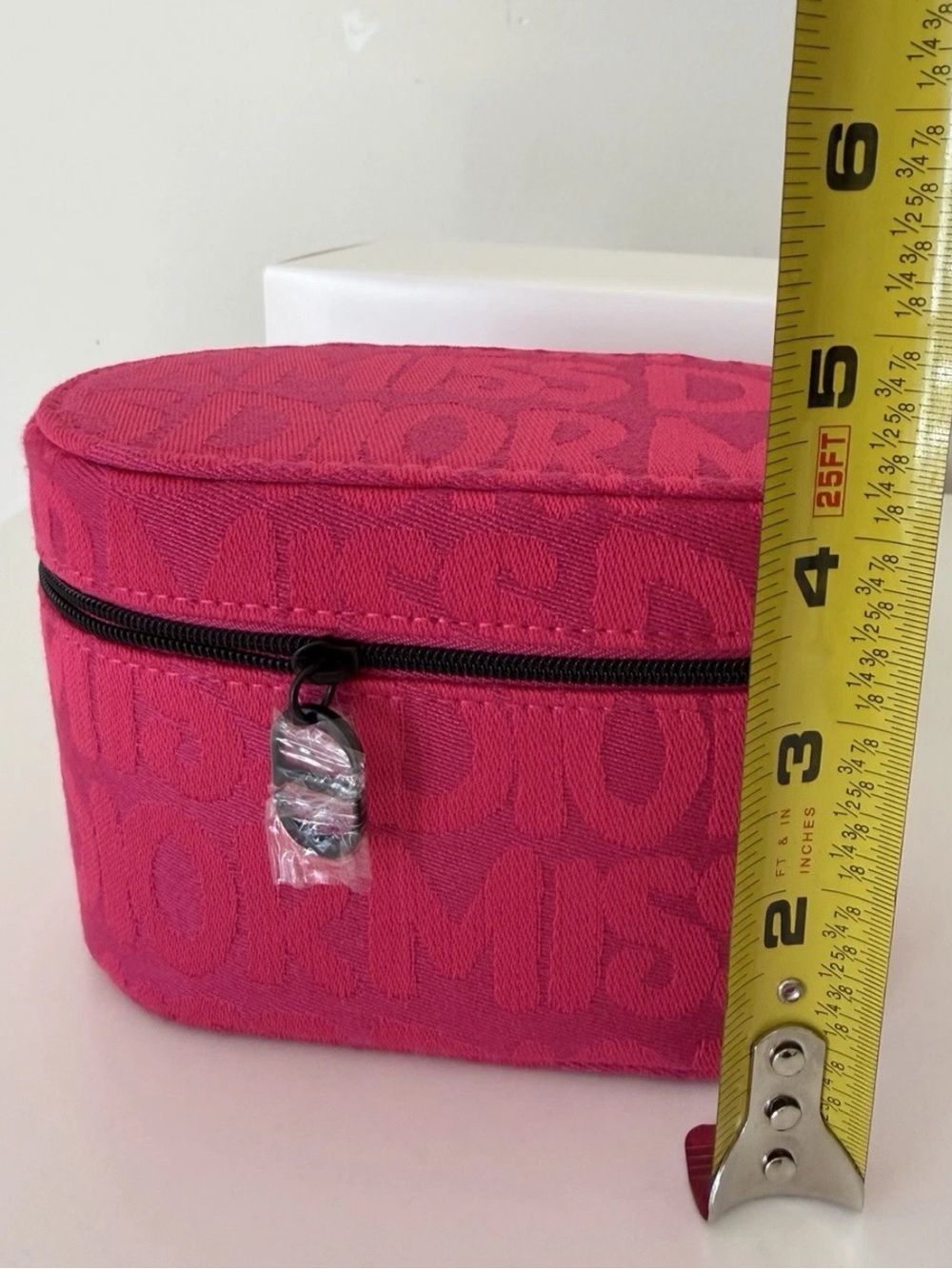 Christian Dior Cosmetic Makeup Bag Zip Case Travel Pouch NWT with box - Picture 5 of 5